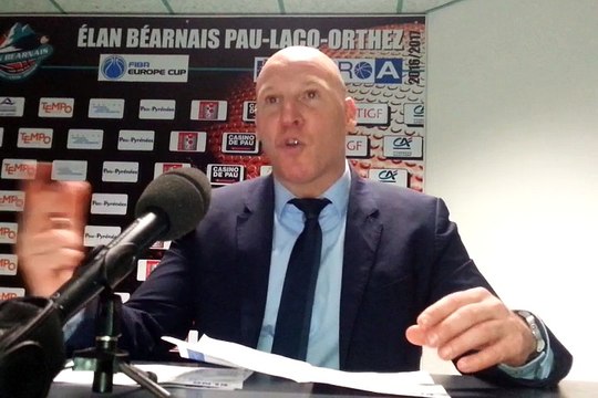 Eric Bartecheky après Elan Béarnais - Elan Chalon : 26 passes, 5 ballons perdus