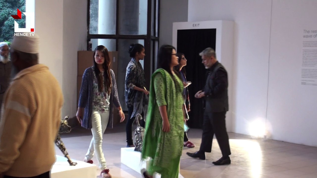 Amazing Exhibition the Restless Wave of Time in 17th Asian Art Biennale Bangladesh 2016 Shilpokola