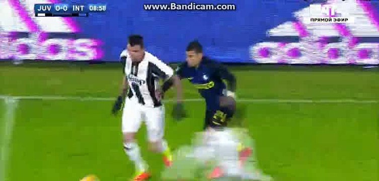 Mauro Icardi Amazing Chance - Juventus vs Inter Milan - Serie A - 05/02/2017 HD