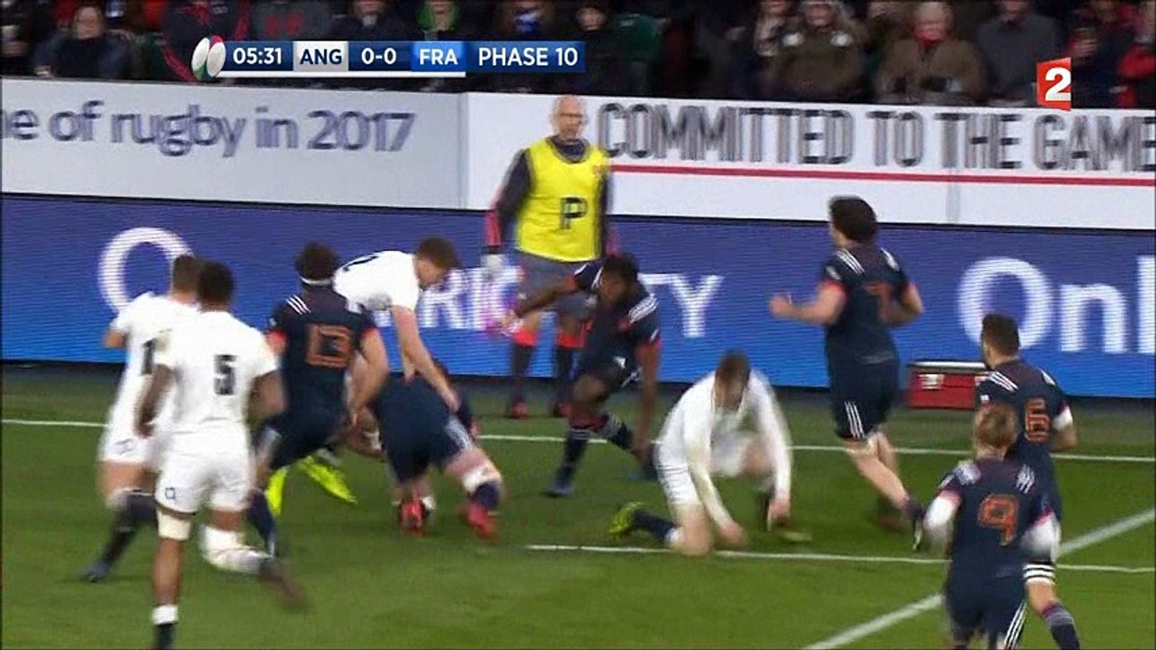 6 NATIONS 2017. Angleterre - France : Picamoles en mode "King Louis"