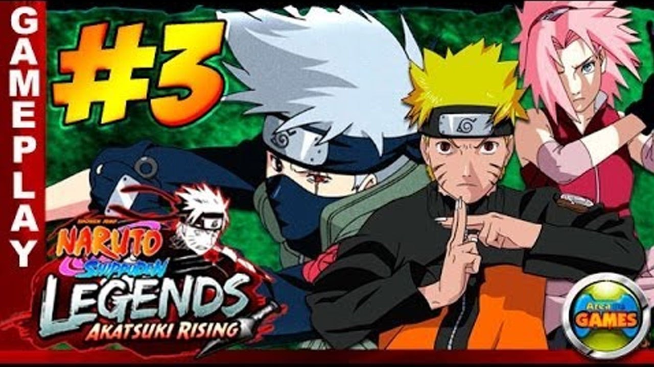 Naruto Shippuden Legends Akatsuki Rising #3 PSP Walkthrough