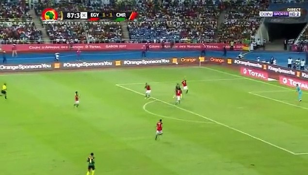 Super But de Vincent Aboubakar Egypt 1-2 Cameroon