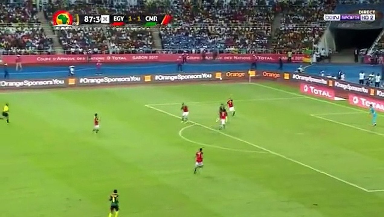 Super But de Vincent Aboubakar Egypt 1-2 Cameroon