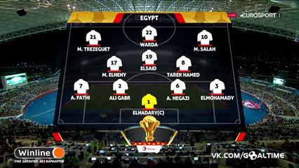 Egypt 1-2 cameroun - les Buts et Résumé - 05.02.2017