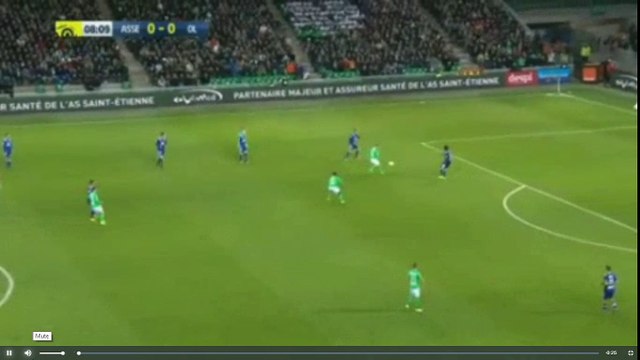 Monnet-Paquet Goal -Saint-Etienne vs Olympique Lyonnais 1-0 05.02.2017 (HD)