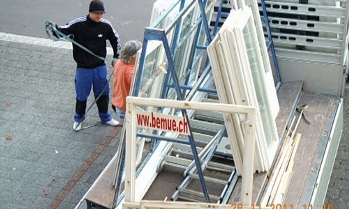 FENSTER MONTAGE bei einem Kunden in Schönenwerd 2011