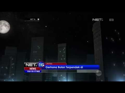 Fenomena Blood Moon atau Gerhana Bulan darah - NET16