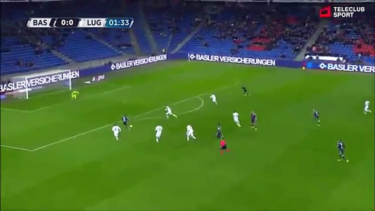 FC Basel 1:0 FC Lugano (19.Spieltag Swiss Super League. 4 February 2017)