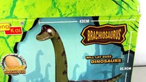 Dinosaurs Brachiosaurus Lay 3 Eggs Toys Review - Kiddie Toys