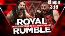 Royal Rumble 2017 Kevin Owens Vs. Roman Reigns - Lucha Completa en Español (By el Chapu)