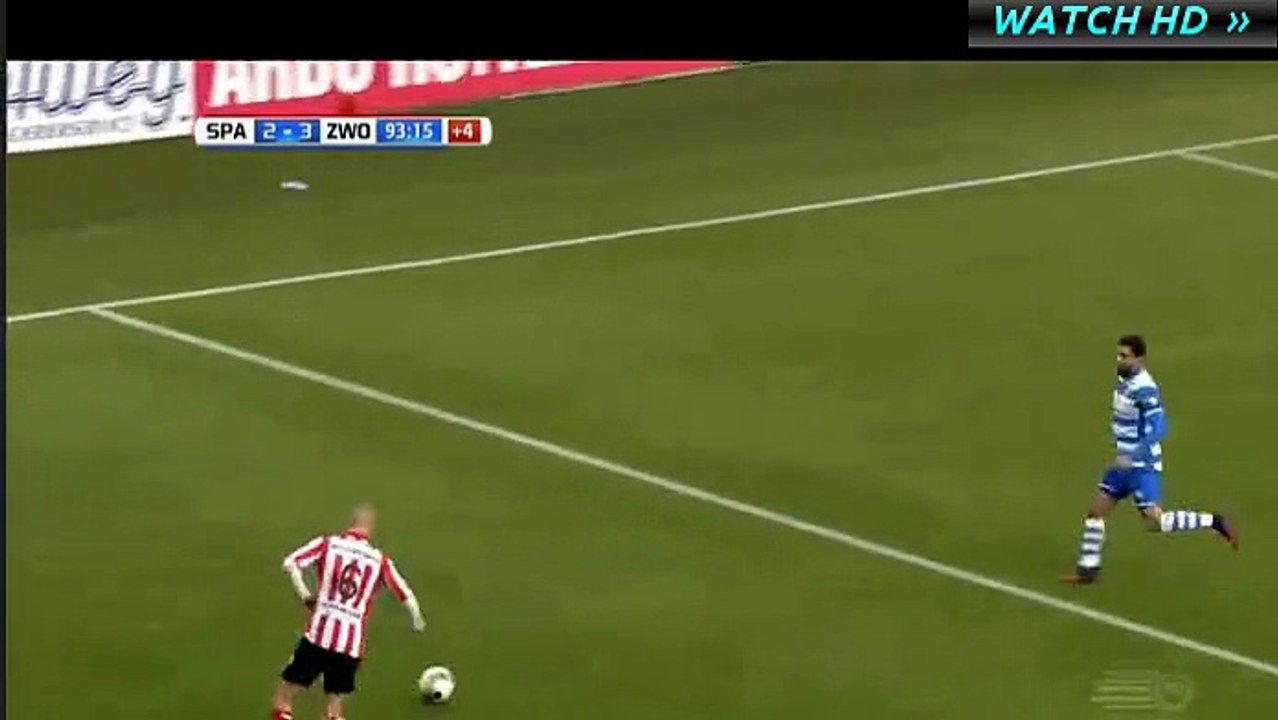 Sparta Rotterdam 2-3 PEC Zwolle 05-02-2017