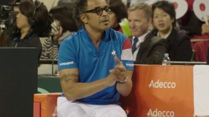 Coupe Davis - Yannick Noah : "On ne va pas jouer sur coquillage pilé contre la Grande-Bretagne"