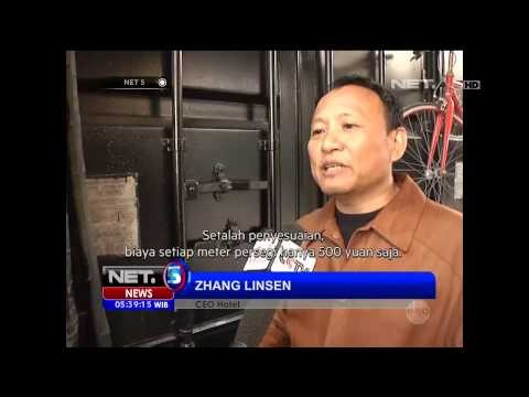 Hotel Unik dari Peti Kemas Bekas di Shanghai, CIna - NET5