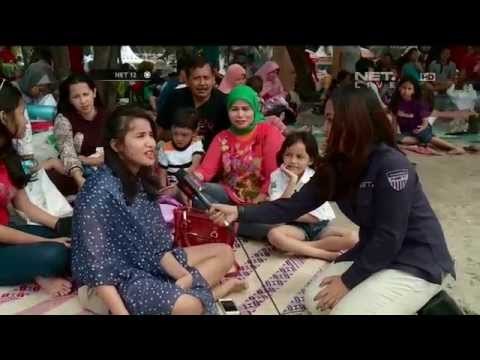 Live Report Pantai Ancol padat dikunjungi wisatawan - NET12