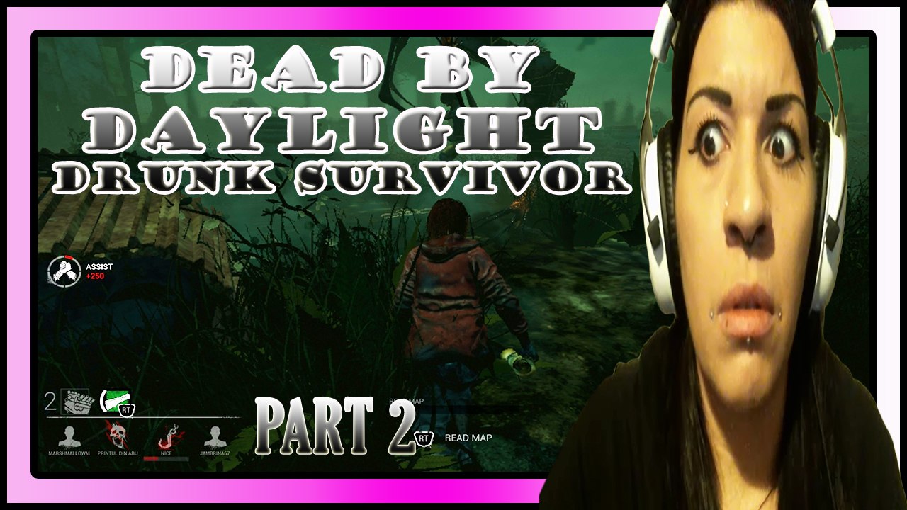 Dead by Daylight Drunk Survivor Part 2 - DRUNK AND SAVING LIVES...