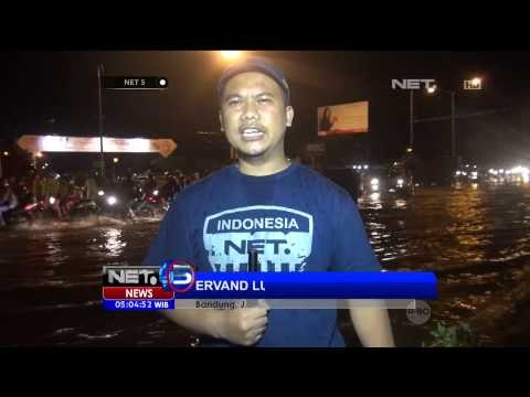 Banjir Genangi Jalan Gedebage Bandung - NET5