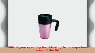 OXO Good Grips LiquiSeal 360Degree Travel Mug with Handle 12ounce Pink 2ce5de09