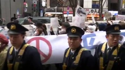 支那人がデモWWW 2017/02/05