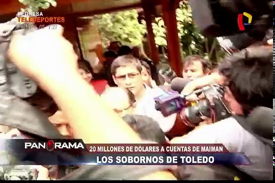Los sobornos de Toledo: 20 millones de dólares de Odebrecht