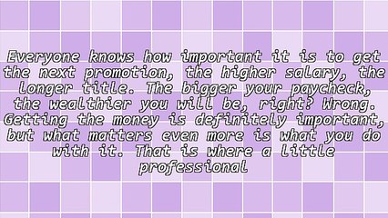 Wealth Management: The Secret to Getting and Staying Rich