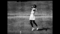 Althea Gibson sweeps big Tennis Title, 1957