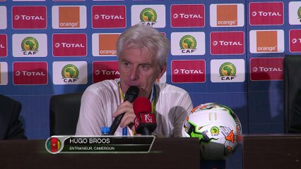 Cameroun - Broos: "On a très bien travaillé"