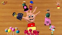The Finger Family Cake Pop - Family Nursery Rhyme - Cake Pops Finger Family Songs - HD