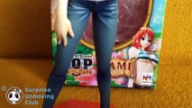 Nami One Piece ナミ P.O.P Megahouse Sailing Again Portrait of Pirates in 4K unboxing