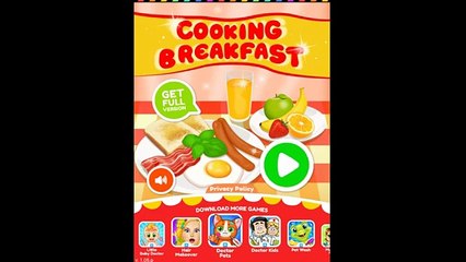 Best Mobile Kids Games - Cooking Breakfast 1 - Bubadu