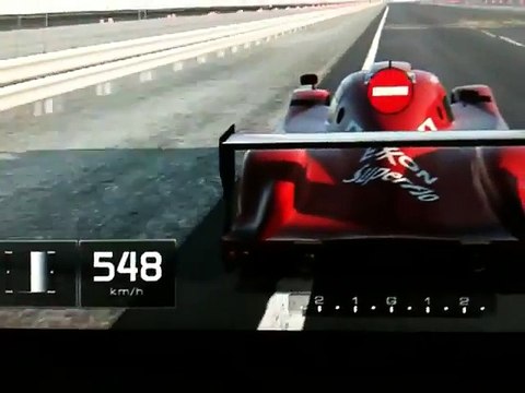 Gtone top speed 556 kmh - Gran Turismo 5