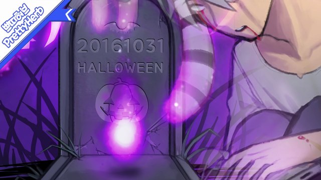 할로윈 유령 '일만하다 과로사로 죽은' 빅민 HALLOWEEN PS Speedpaint Drawing [PrettyHerb 쁘띠허브]-5AhqdiX7Pk8