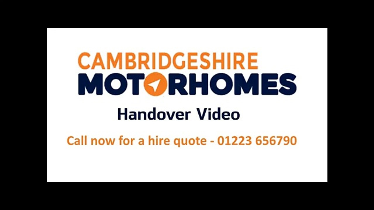 Motorhome hire and campervan rental Cambridgeshire - Call 01223 656790