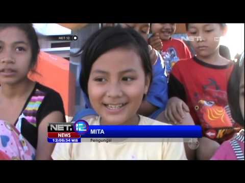 Erupsi Gunung Karangetang memaksa ratusan warga mengungsi - NET12