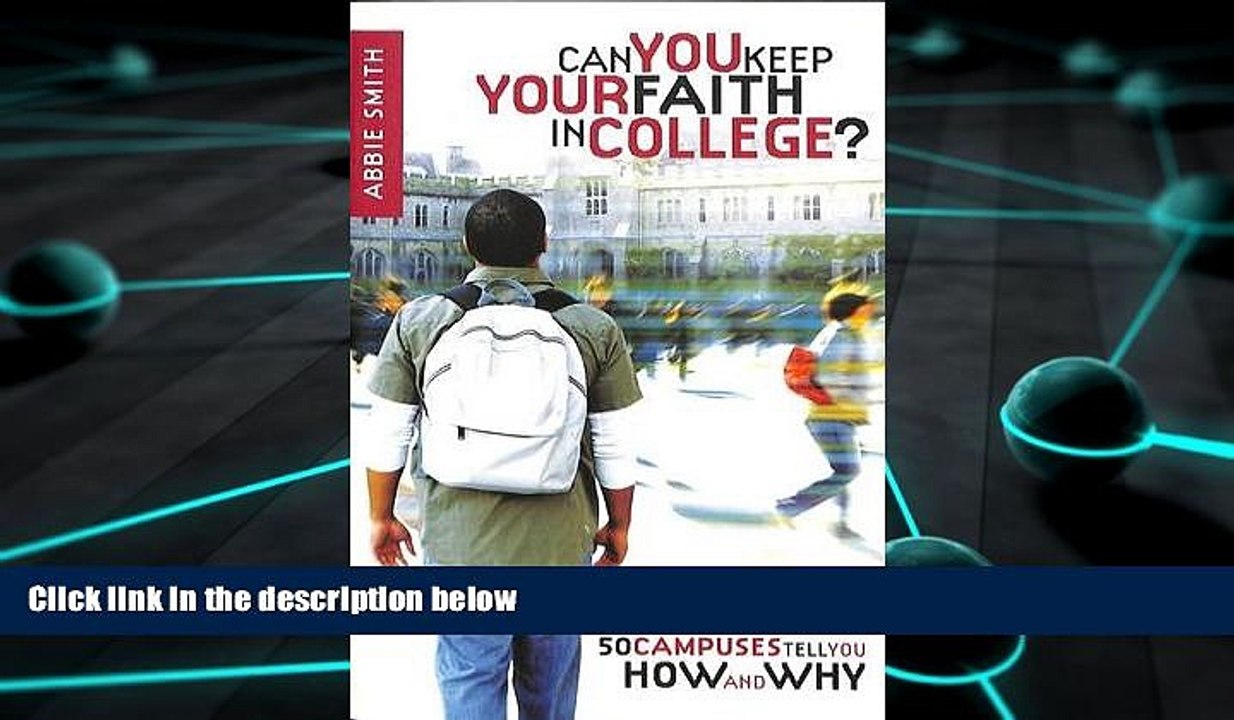 PDF  Can You Keep Your Faith in College?: Students from 50 Campuses Tell You How - and Why Trial