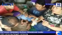 Asik Nyabu, Seorang Pemuda Diciduk Polisi di Lampung