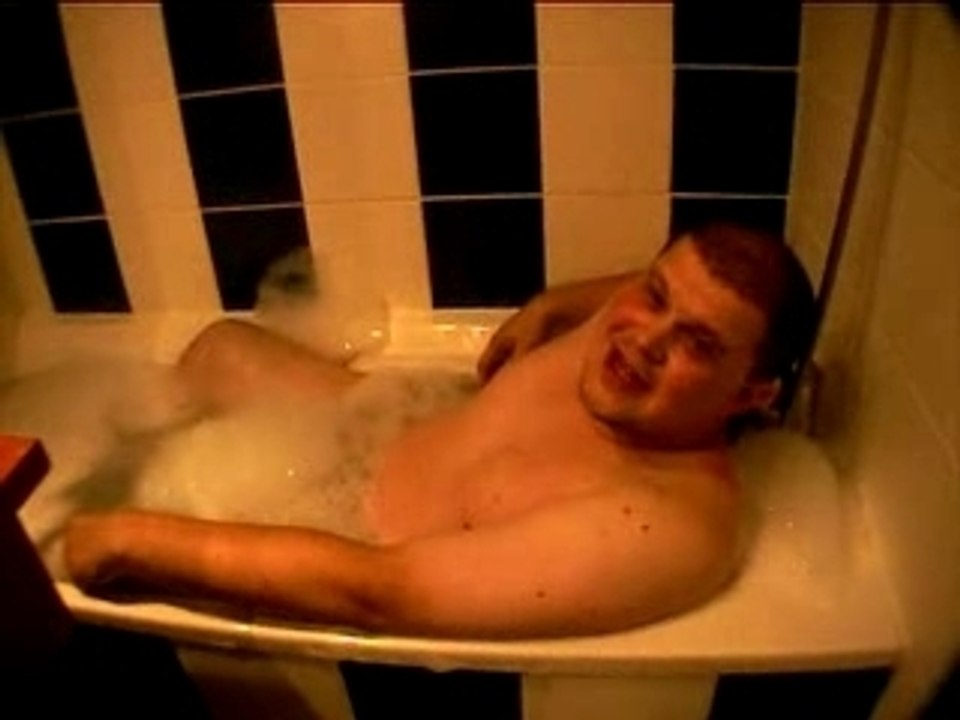 Tekilatex coincé dans la baignoire