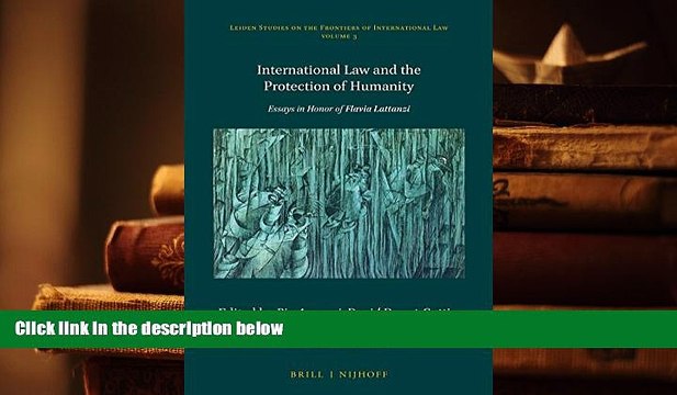 BEST PDF International Law and the Protection of Humanity: Essays in Honor of Flavia Lattanzi