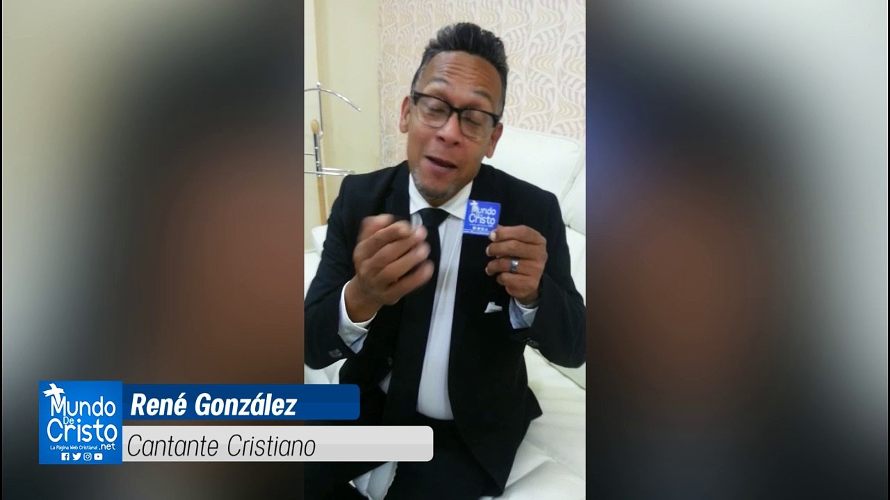 René González invita a visitar la página MundoDeCristo.net