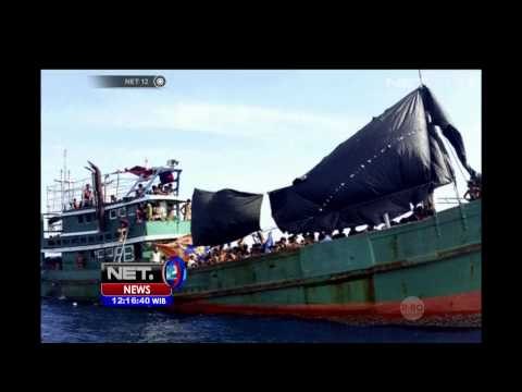 Pengungsi Dari Bangladesh dan Myanmar Terdampar di Langkat, Sumatera Utara - NET12