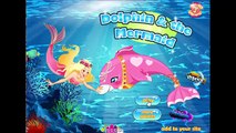 Disney Mermaid games - Dolphin and the Mermaid Story - Baby videos games for kids