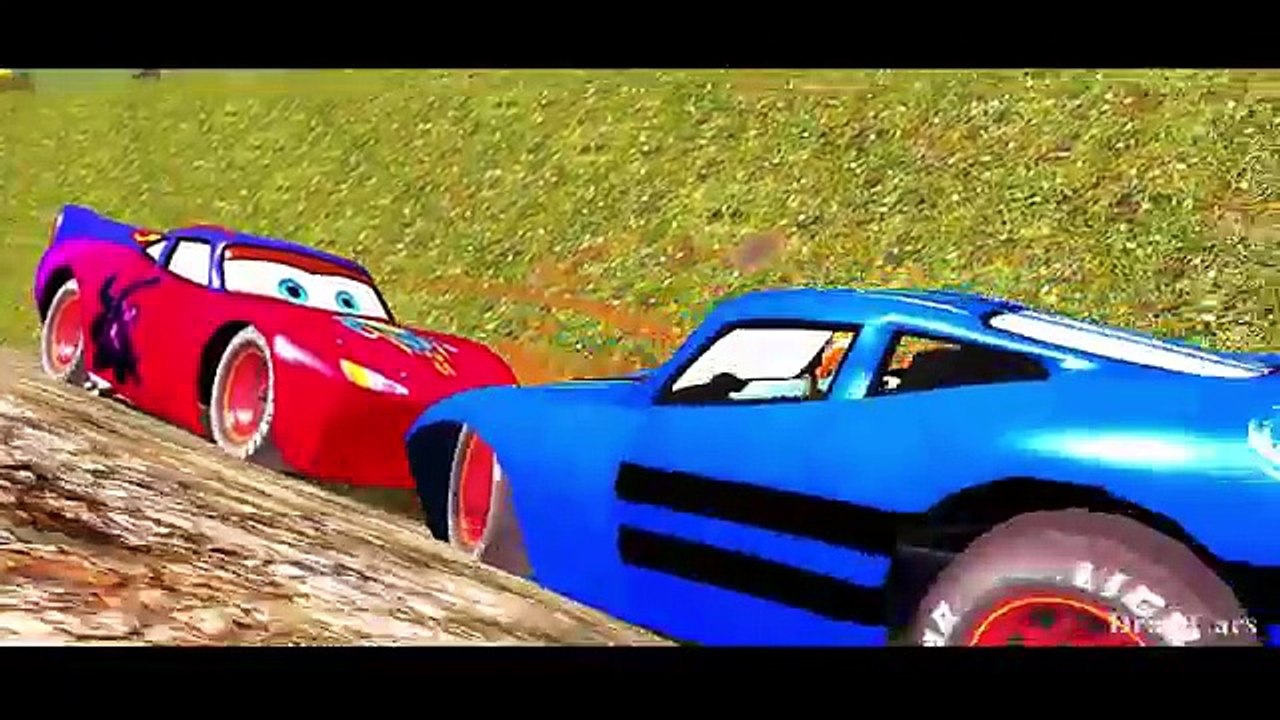 Frozen Anna & Spiderman Nursery Rhymes with Lightning McQueen Cars Kids Songs