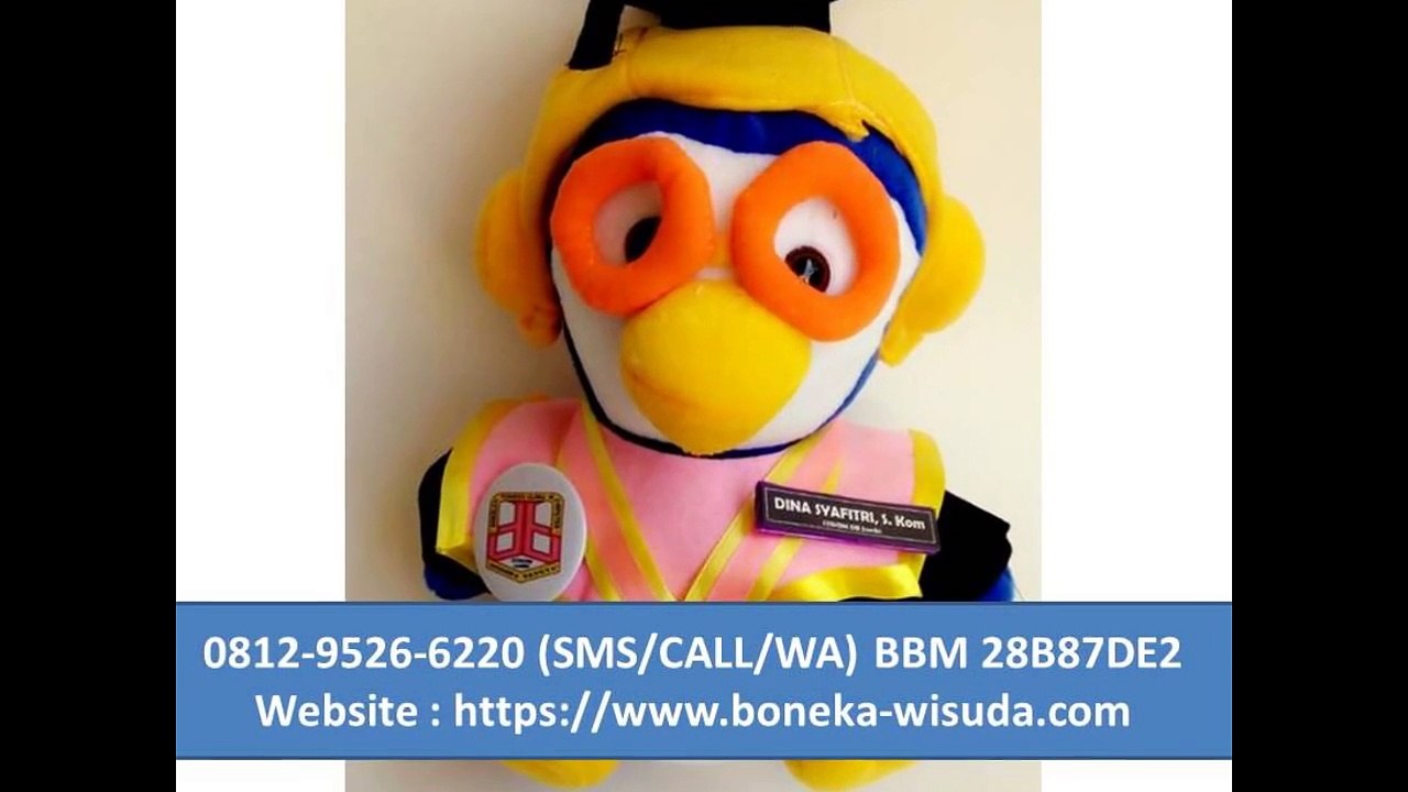 0812-9526-6220 | Toko Boneka Wisuda Custom | Produsen Boneka Wisuda Custom