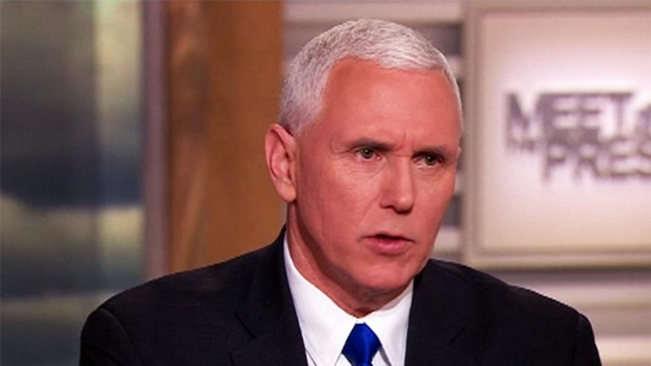 Us-vizepräsident pence verteidigt einreiseverbot