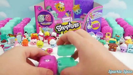 Shopkins Season 5 Backpack Hidden Mystery Bags Entire Box Unboxing Palooza Haul