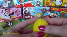 Egg Surprise Maya The bee Mickey Mouse Kinder Surprise Eggs Donald Duck Plop Football Eggs Toto !