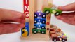 Stacking Cars Parking Playset! Learn Counting and Colors Video Compilation for Kids