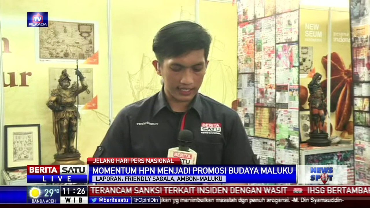 Aksi Jalan Santai Jelang Hari Pers Nasional