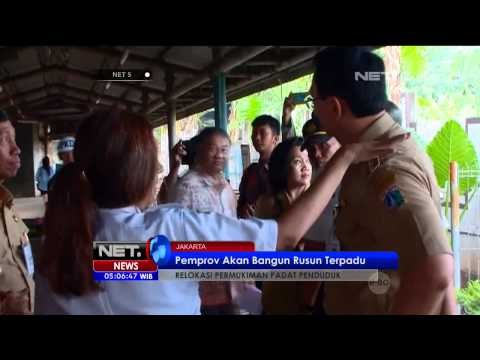 Ratusan Warga Kampung Pulo Unjuk Rasa Menolak Relokasi - NET5