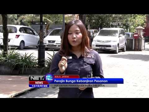 Live Report Persiapan Persiapan Pernikahan Putra Presiden Jokowi NET12