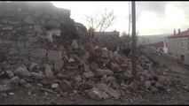 Ayvacık Ilçesinde 5,3 Büyüklüğünde Deprem - Bir Ev Ağır Hasar Aldı - Çanakkale